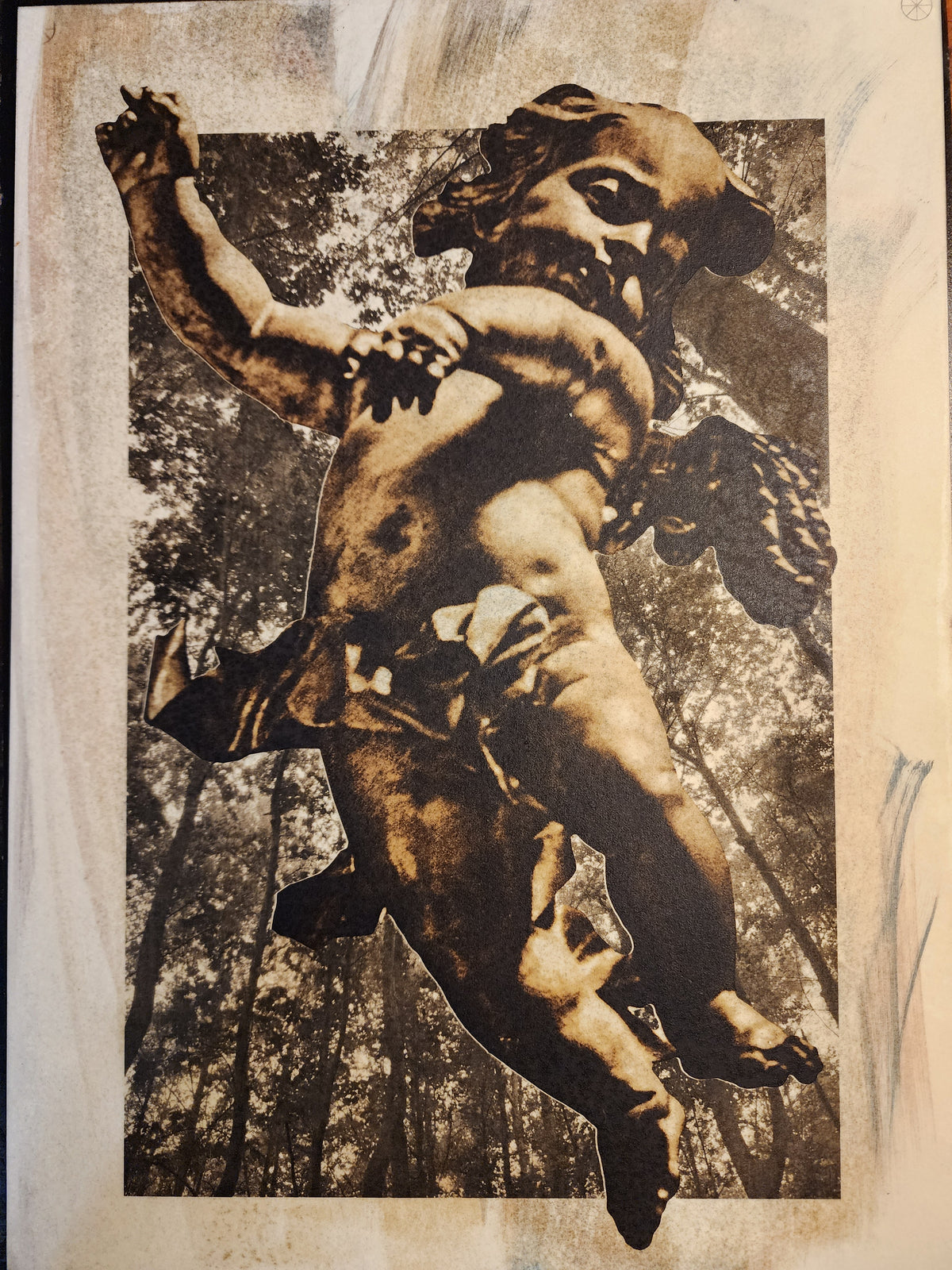 "Angel Descends on a Dying Man"